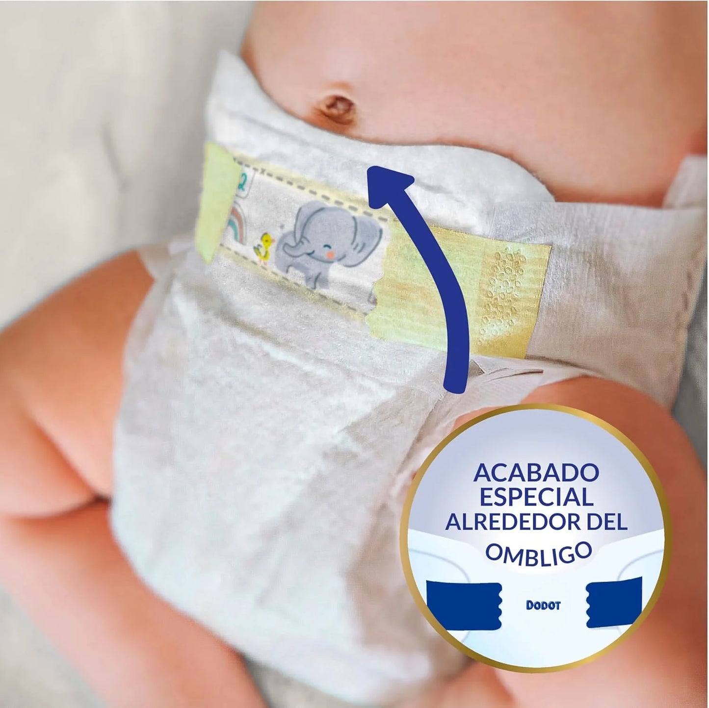 Dodot Pañales Bebé Sensitive, Talla 6 (+13 kg), 117 Pañales + 4 Pants de Regalo, Hasta 12 h De Protección Antifugas y Cuidado de la Piel, Pack Mensual